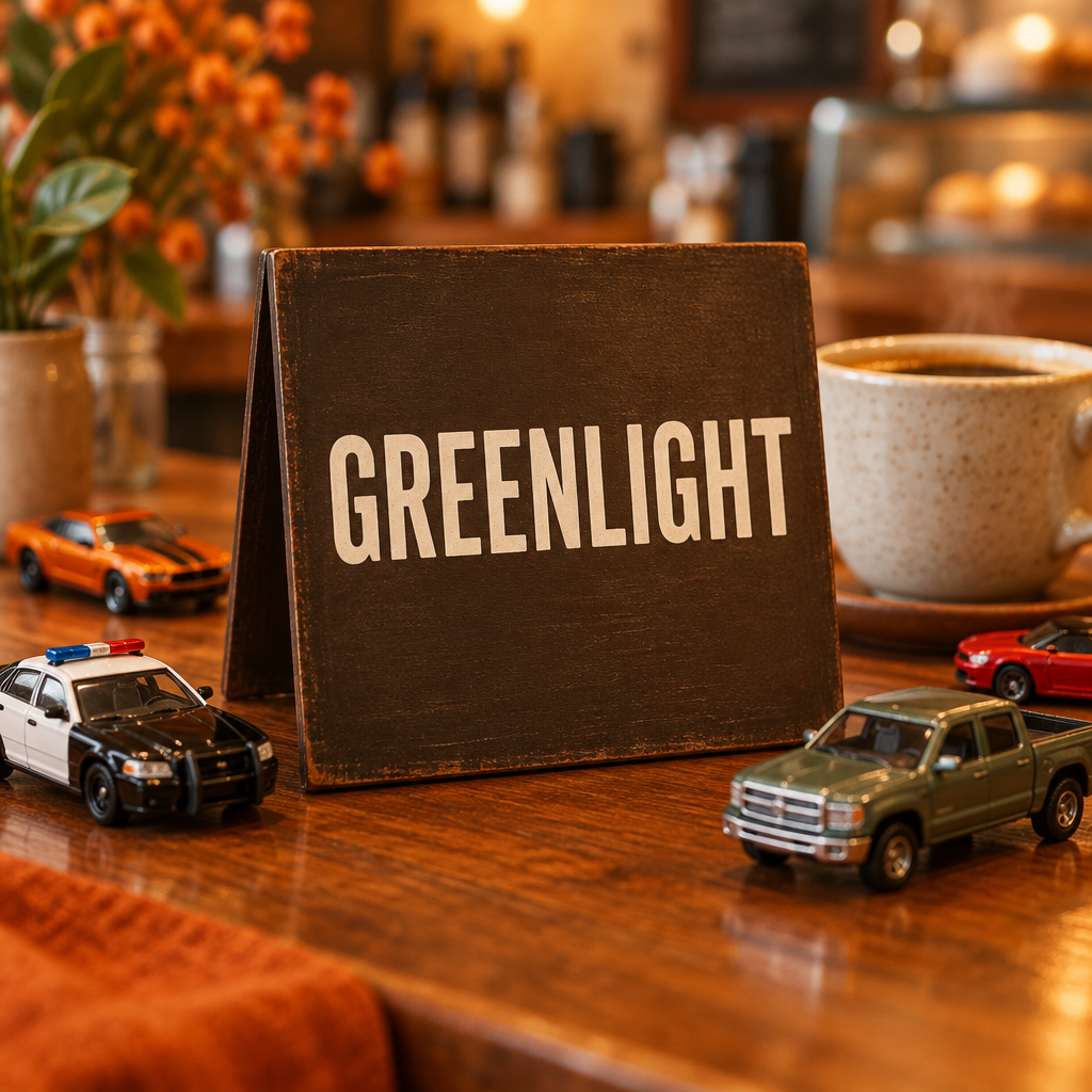 Greenlight at Diecast Café