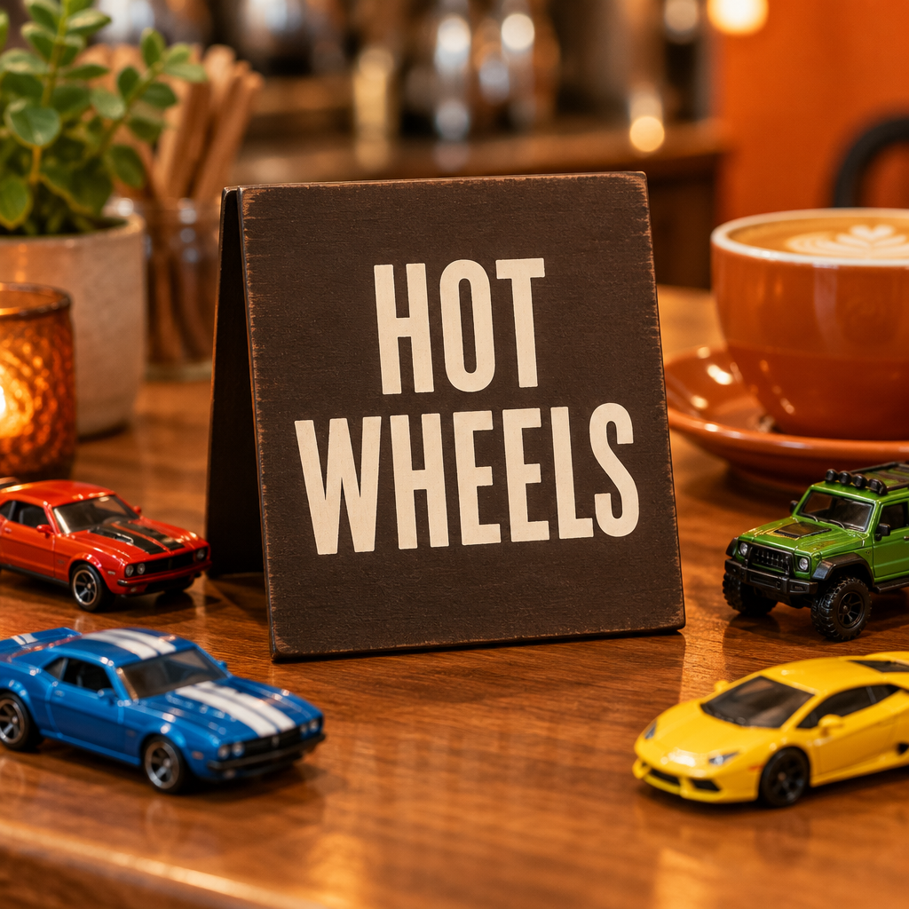 Hot Wheels at Diecast Café