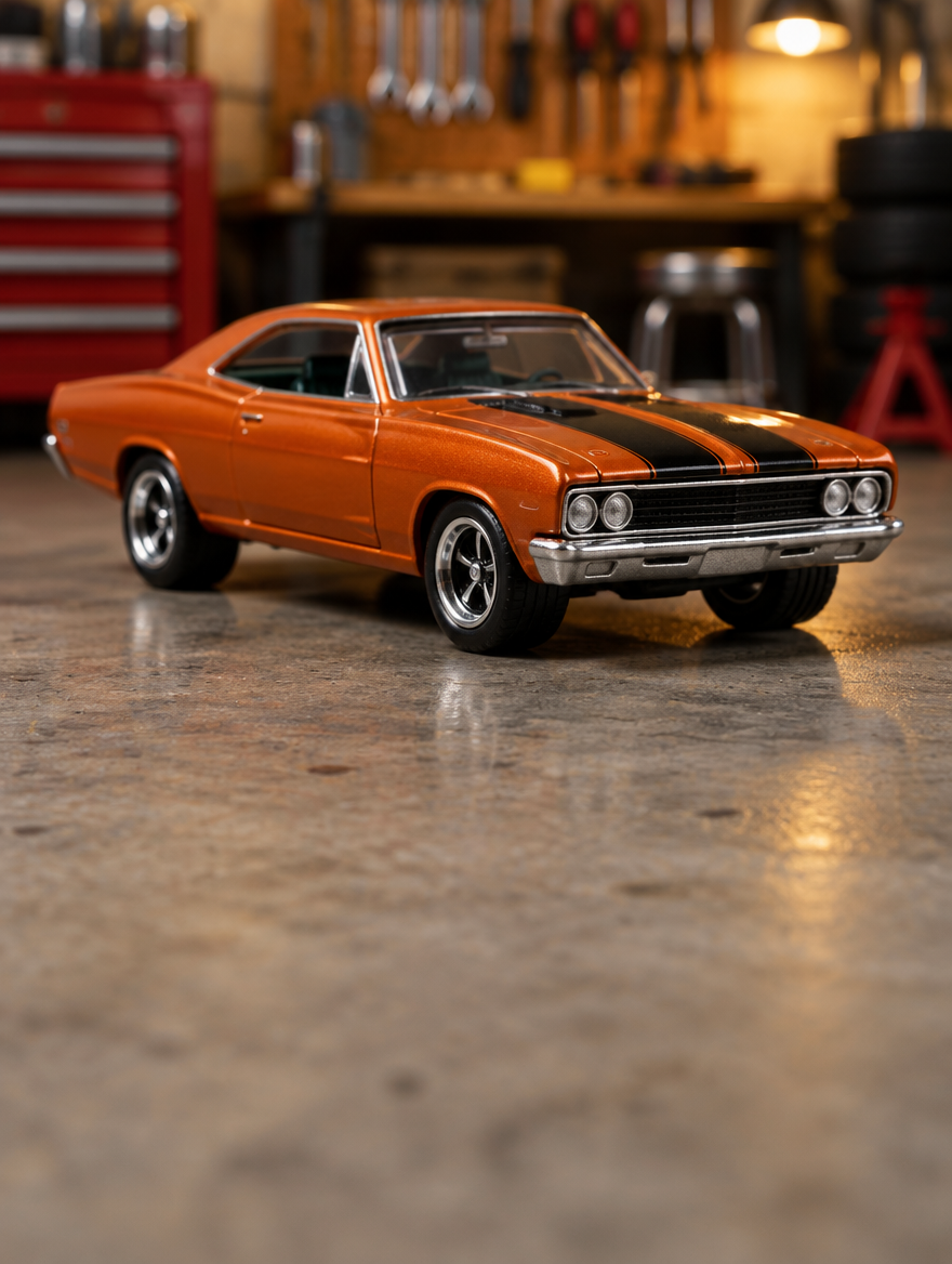 Muscle car diecast