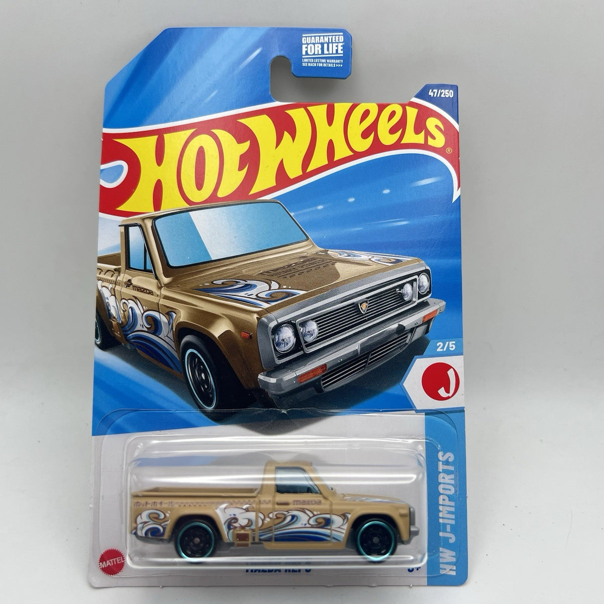 Hot Wheels 2025 HW J-Imports 2/5 047 Mazda REPU TAN Mad Mike