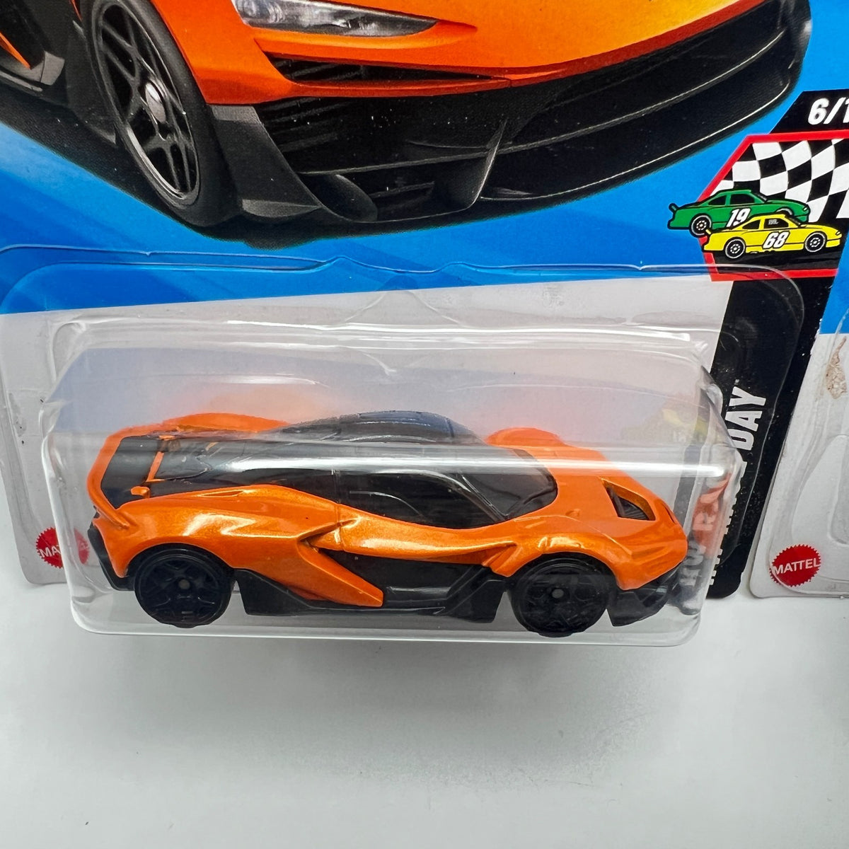 🔥Hot Wheels McLaren W1 Orange & Grey Lot of 2🔥