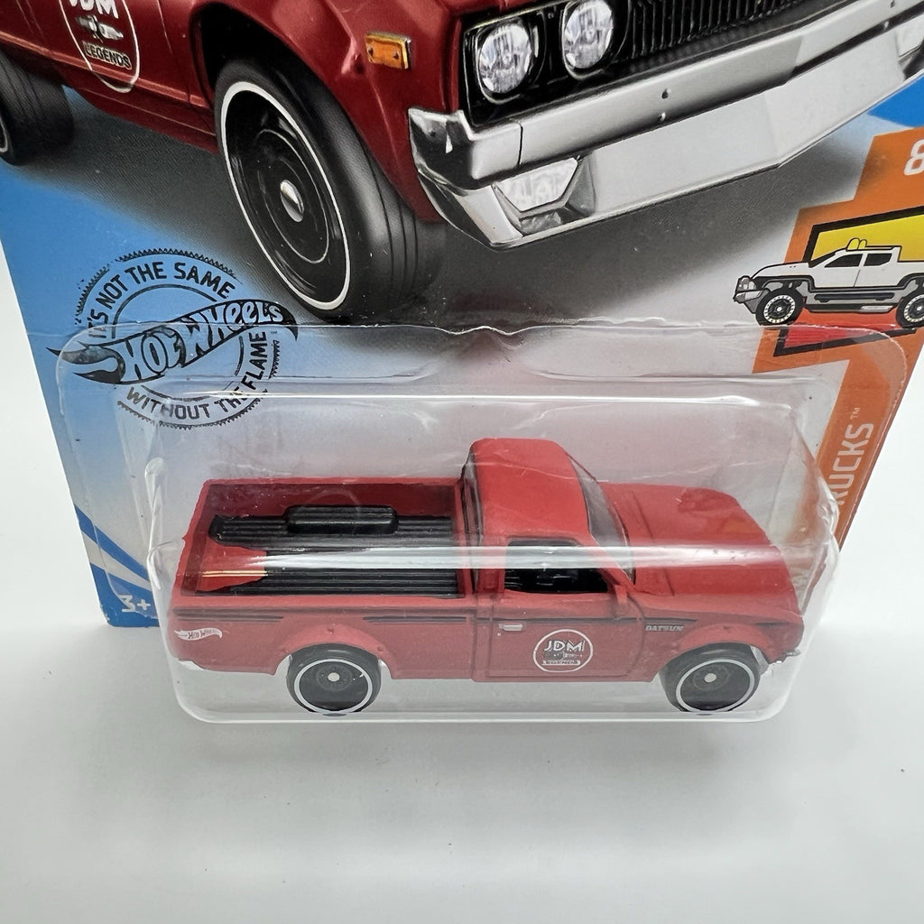 2020 Hot Wheels HW Hot Trucks - Datsun 620 - Red - JDM