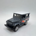 Matchbox Toyota FJ40 Land Cruiser Gray White Roof LOOSE 1/64
