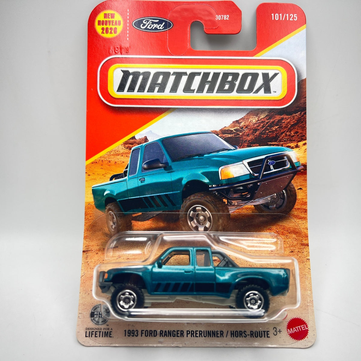 Matchbox 1993 Ford Ranger Prerunner Teal 101/125 New 2026 Mainline
