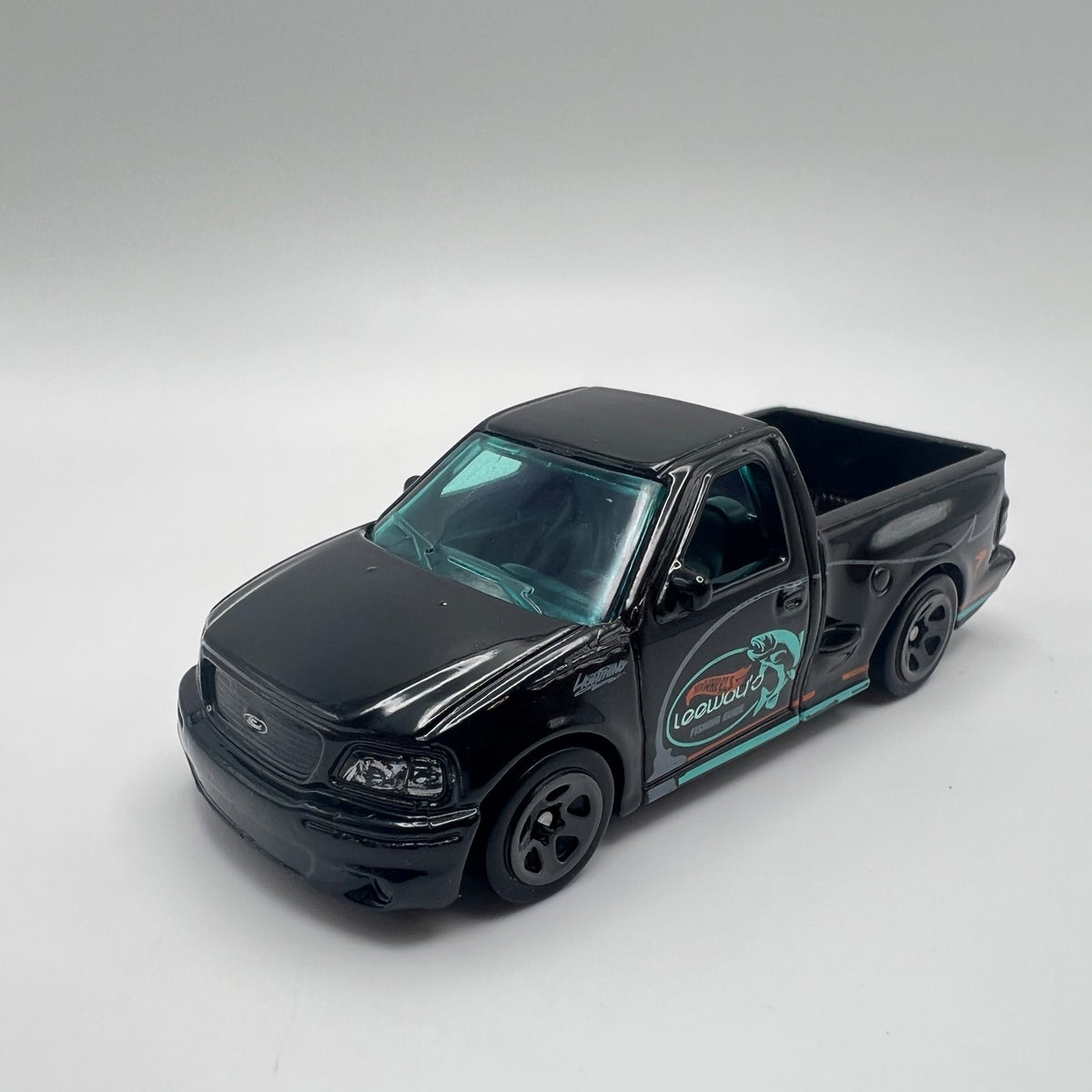 Hot Wheels Ford F-150 SVT Lightning Black LOOSE 1/64