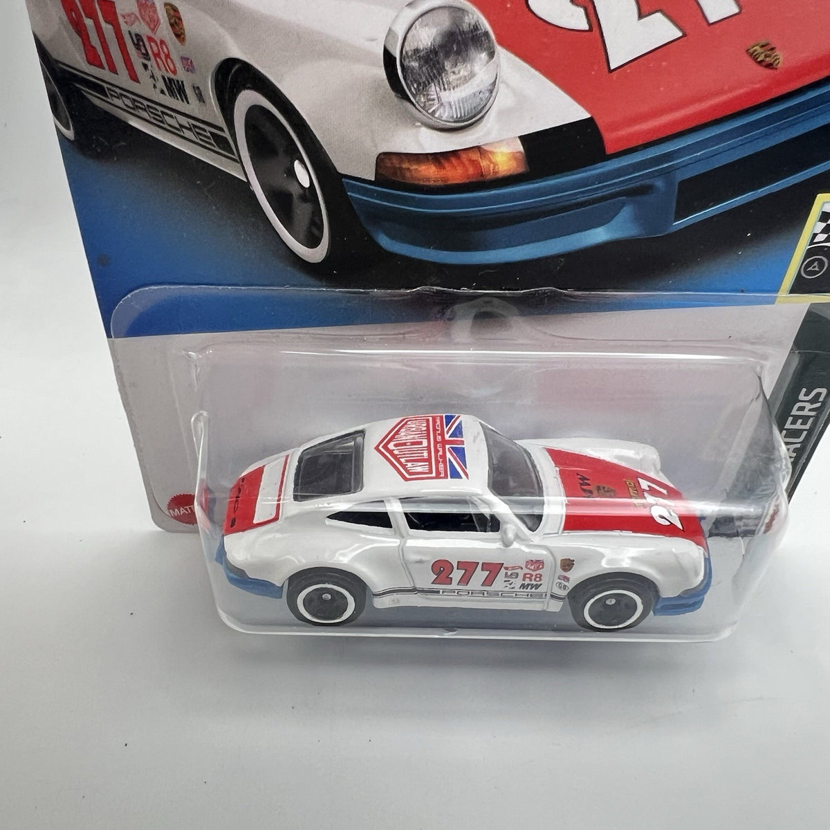 Hot Wheels 2023 '71 Porsche 911 White MW Magnus Walker 277 Retro Racers 9/10