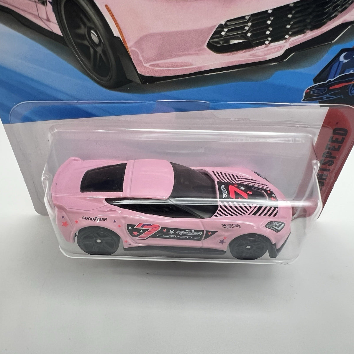 Hot Wheels Nightspeed 9/10 Corvette C7 Z06 113/250 Pink