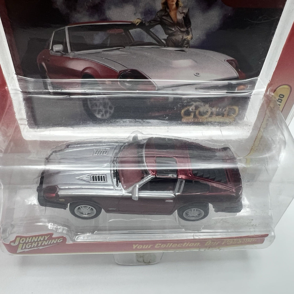 Johnny Lightning 1981 Datsun 280ZX Turbo Classic Gold Collection In Red/ Silver