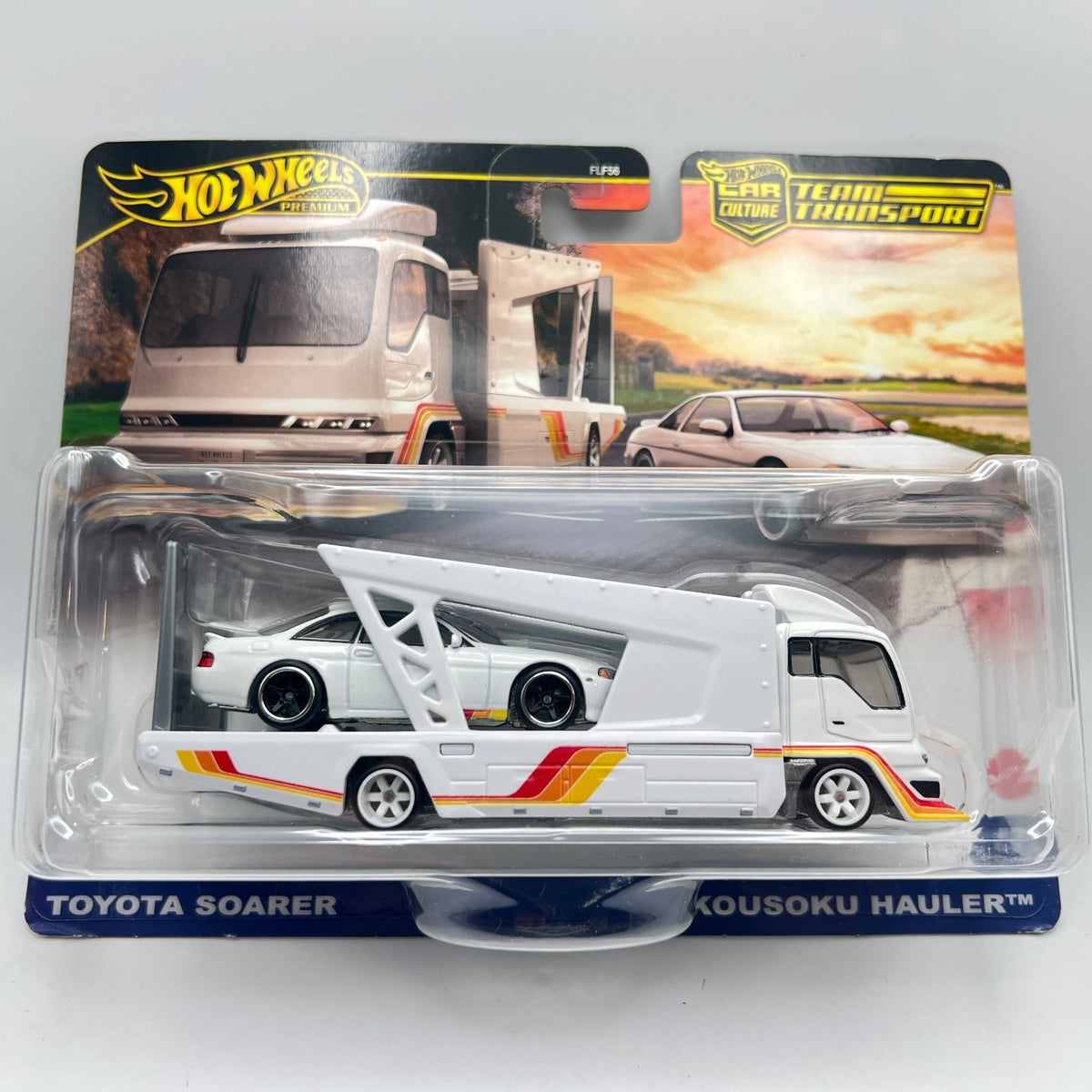 Hot Wheels Team Transport Toyota Soarer Kousoku Hauler Premium