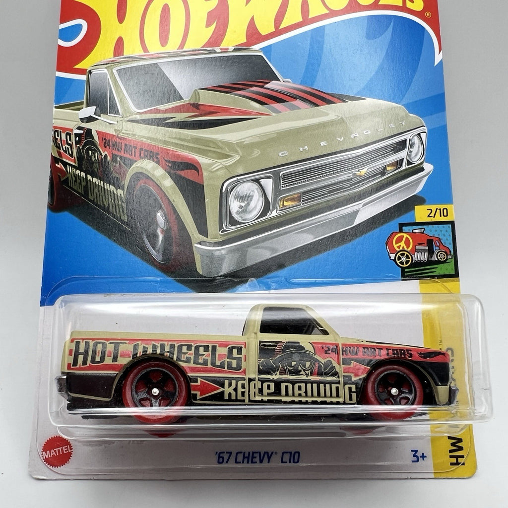 2024 Hot Wheels '67 Chevy C10 Pickup Truck HW Art Cars