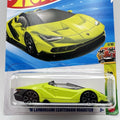Hot Wheels 16 Lamborghini Centenario Roadster green