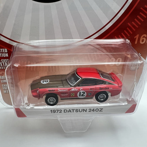 1/64 GREENLIGHT TOKYO TORQUE 1972 DATSUN 240Z #12 RALLY RED