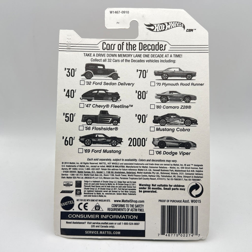 Hot Wheels '69 Ford Mustang Copper Cars of the Decades 60s 15/32