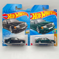 Hot Wheels Mercedes-Benz 500 E Lot of 2 Black 145/250 + Green 52/250