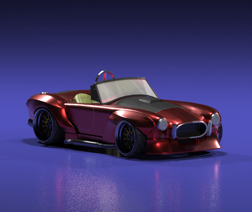 Pandem Style Wide Body Kit for Hot Wheels Shelby Cobra 427 – Resin - 3d Printed