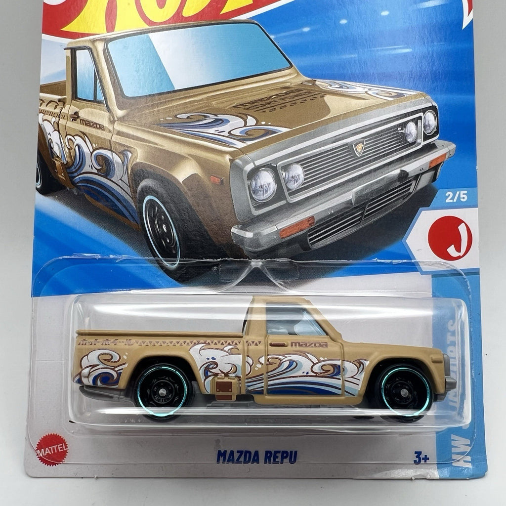 Hot Wheels 2025 HW J-Imports 2/5 047 Mazda REPU TAN Mad Mike