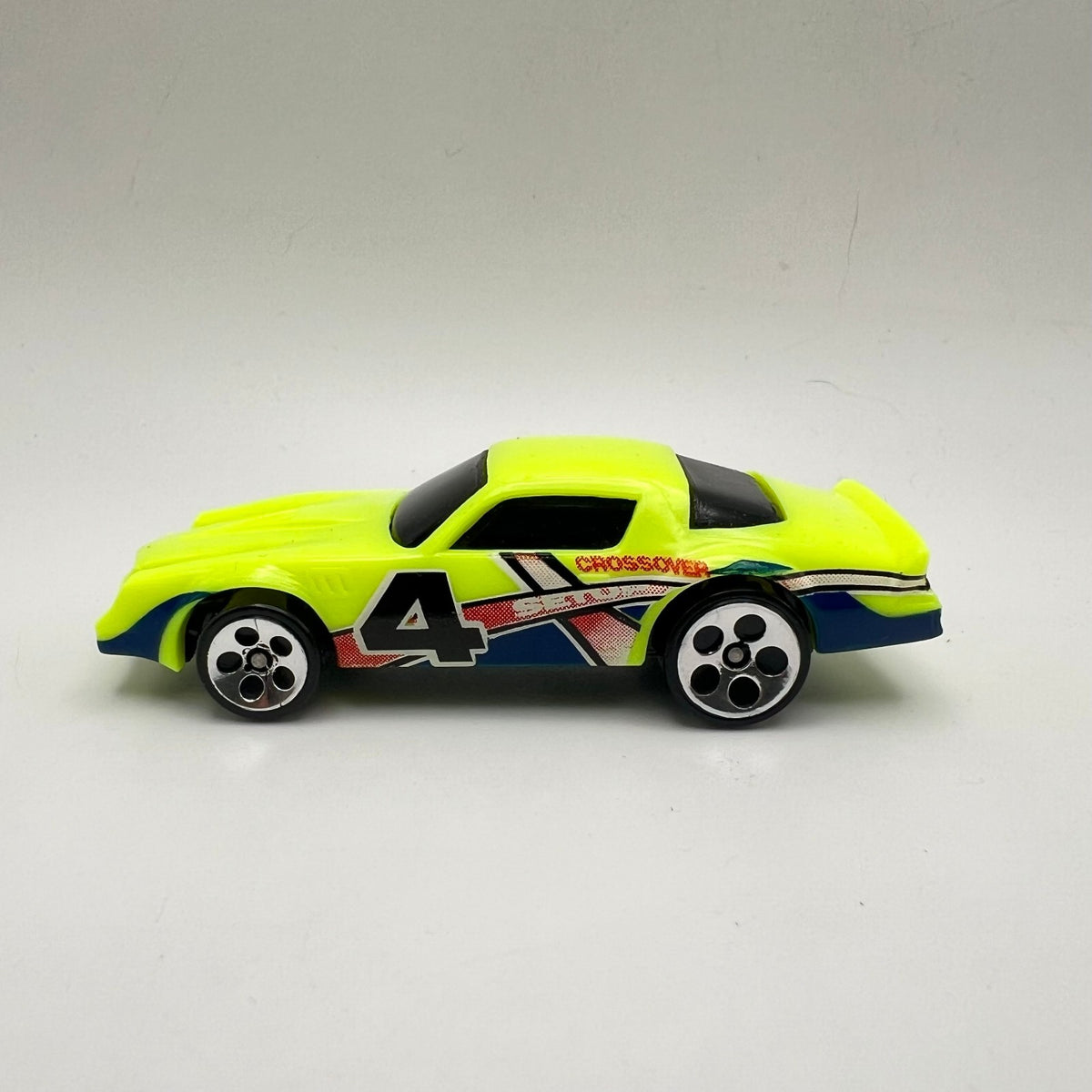 Hot Wheels '80 Camaro Z28 Neon Yellow Crossover #4 LOOSE 1/64