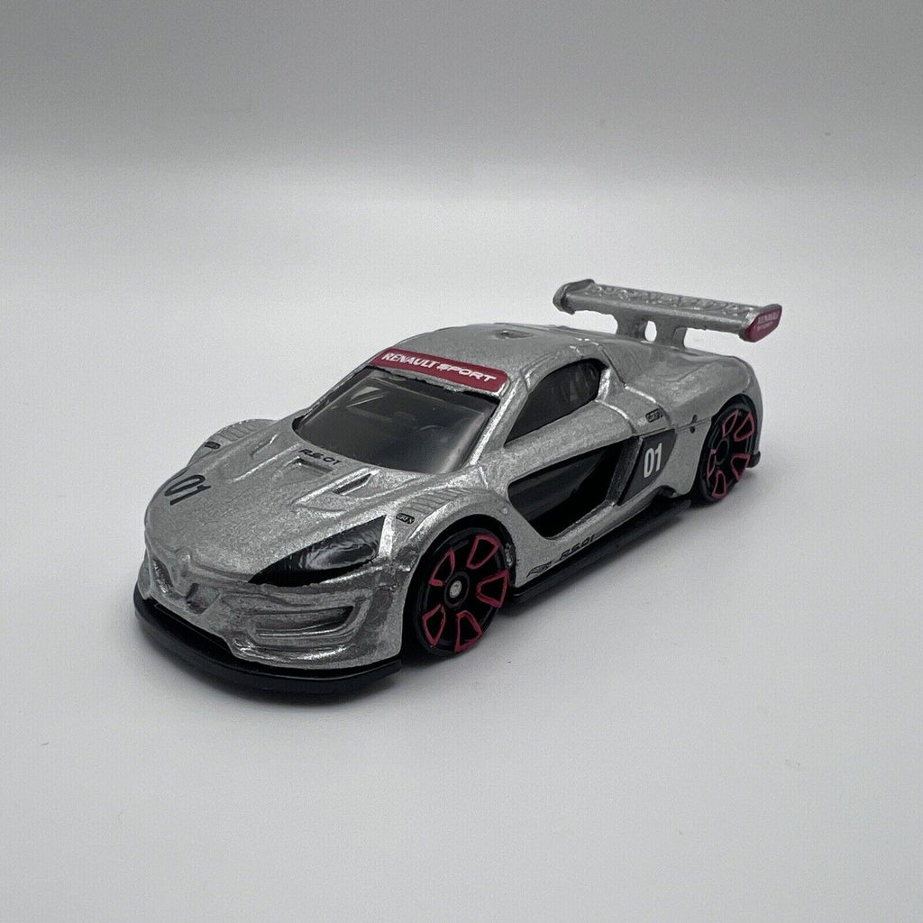2016 Hot Wheels #79 HW Exotics Renault Sport R.S. 01 silver LOOSE