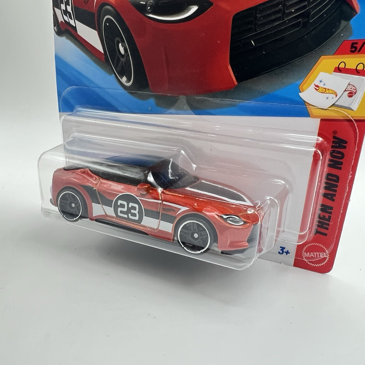 Hot Wheels 2023 Nissan Z 1:64 Then and Now Orange Diecast Car