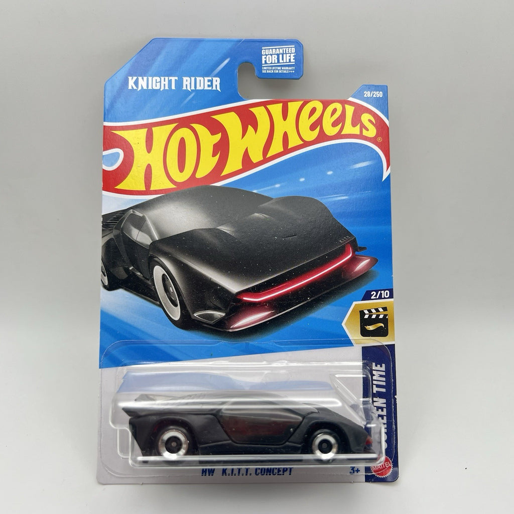 Hot Wheels Screen Time#2/10(28/250)Knight Rider HW KITT Concept Diecast. New