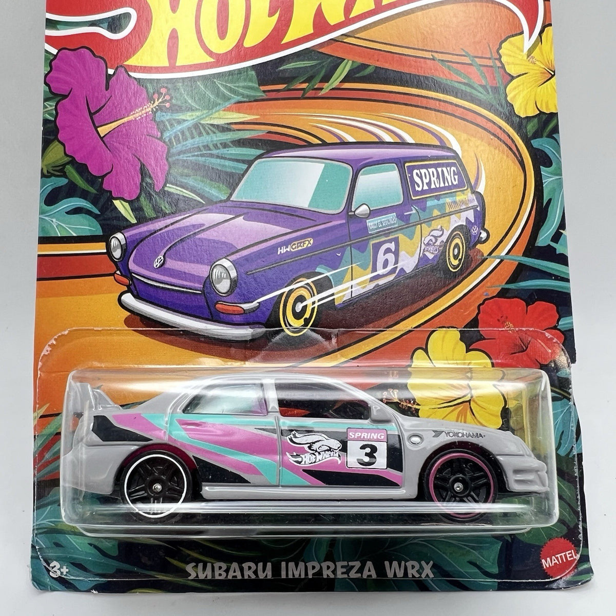 🔥Hot Wheels Subaru Impreza WRX Gray Spring Edition (2024) 4/5