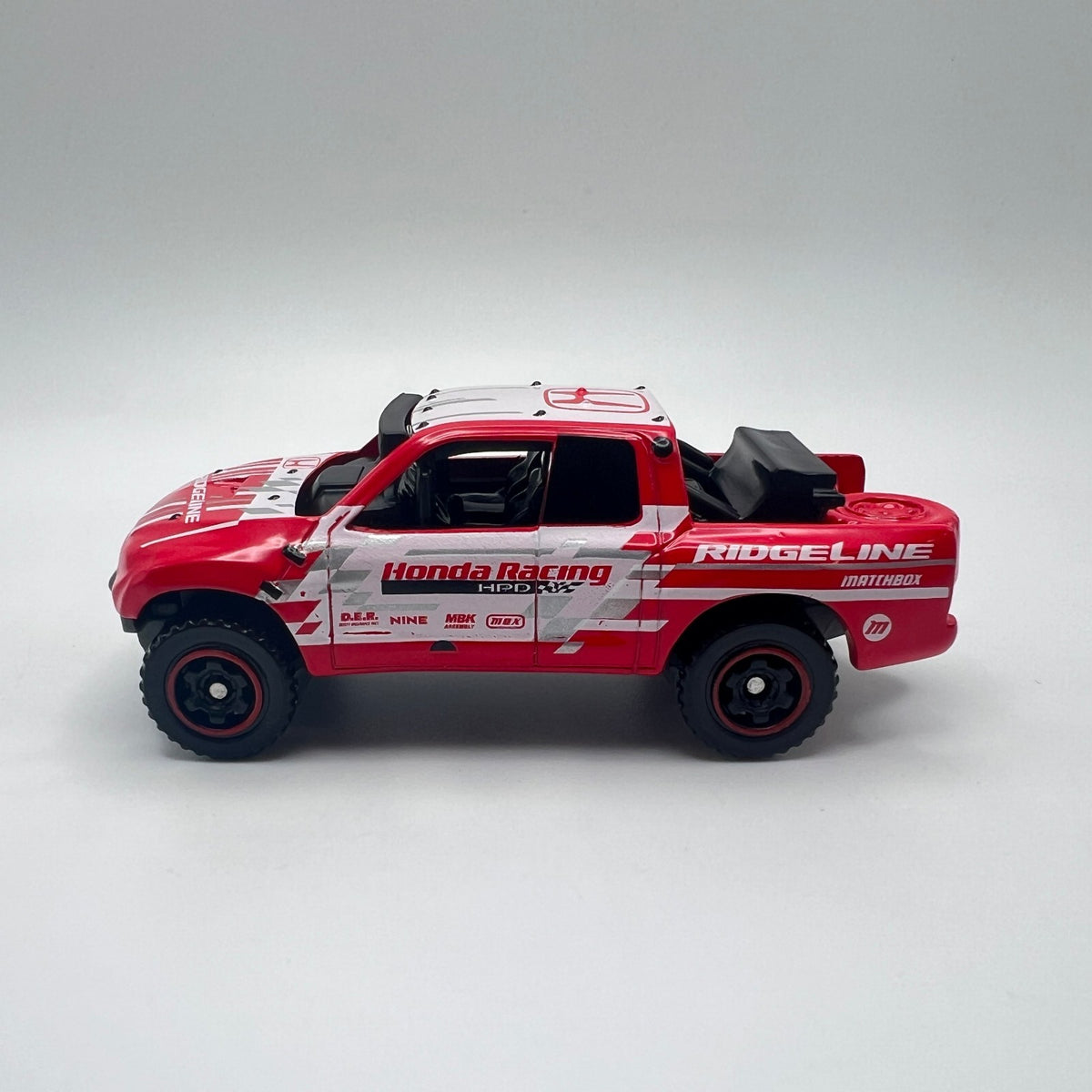 Matchbox 2015 Honda Ridgeline Red Honda Racing LOOSE 1/64
