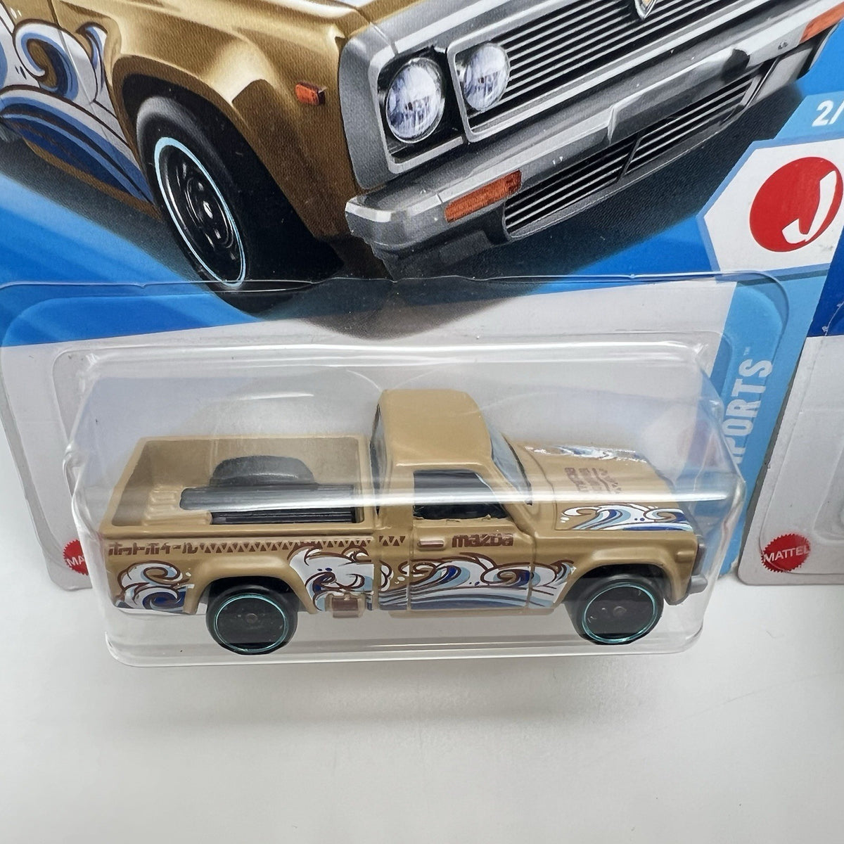 2025 Hot Wheels #47 Mazda Repu Hot Trucks,  2023 #147 Mazda Repu J Imports