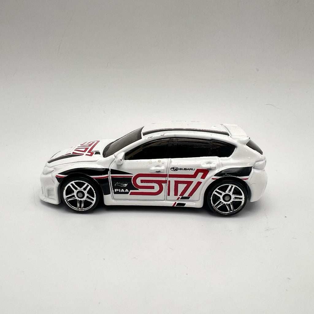 HOT WHEELS SUBARU WRX STI WHITE 68/250 Loose