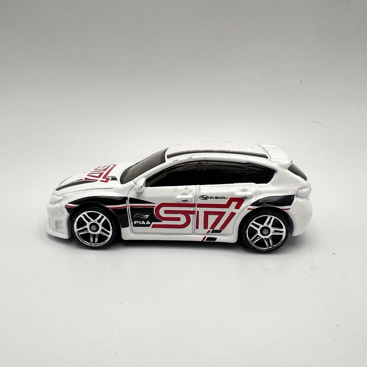 HOT WHEELS SUBARU WRX STI WHITE 68/250 Loose