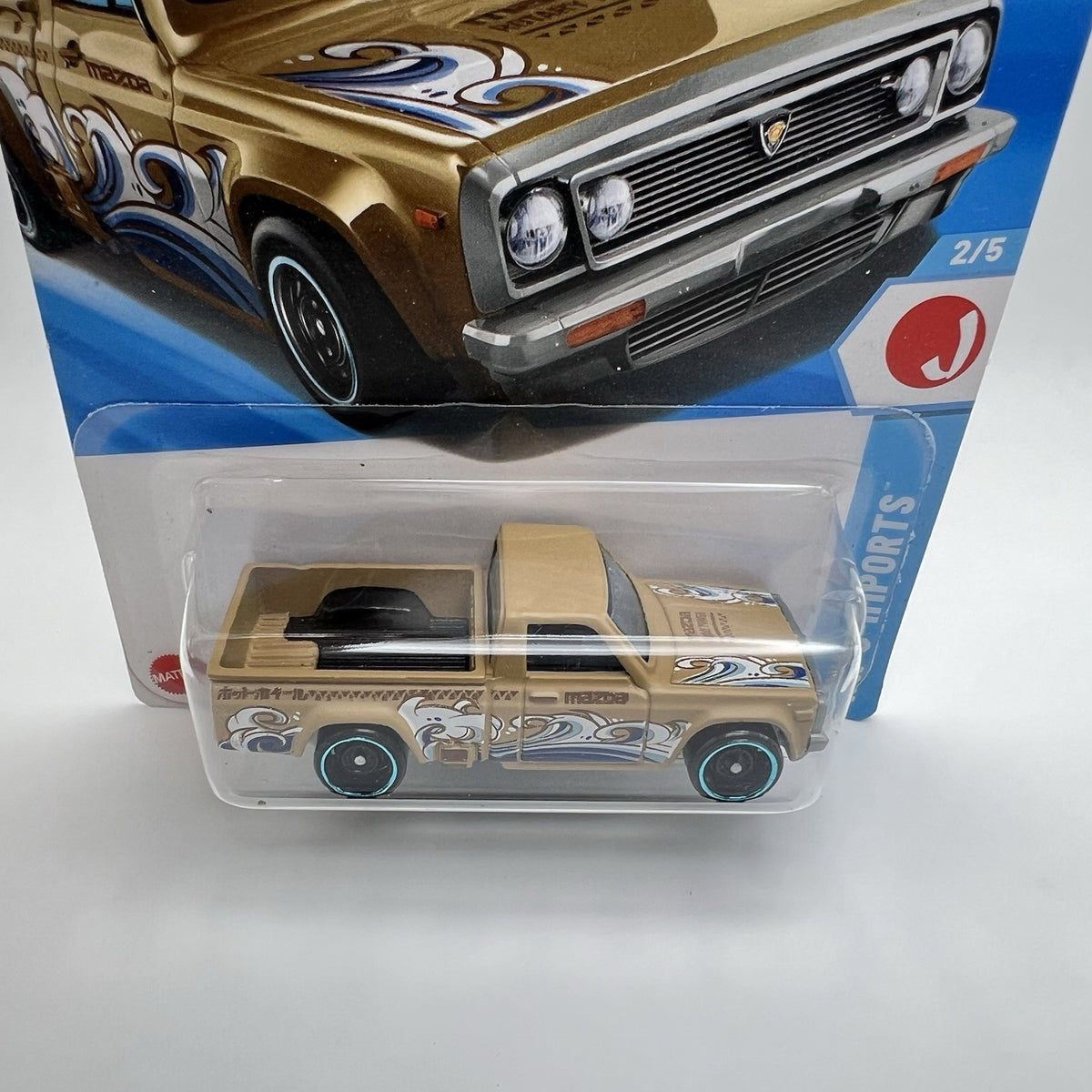Hot Wheels 2025 HW J-Imports 2/5 047 Mazda REPU TAN Mad Mike