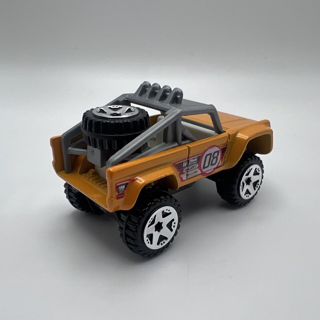 Hot Wheels 2008 New Models Custom Ford Bronco  Yellow  Loose