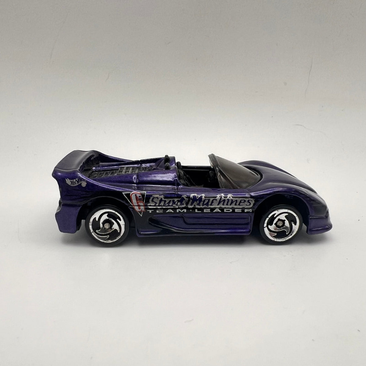 Hot Wheels Ferrari F50 Purple Stunt Machines LOOSE 1/64