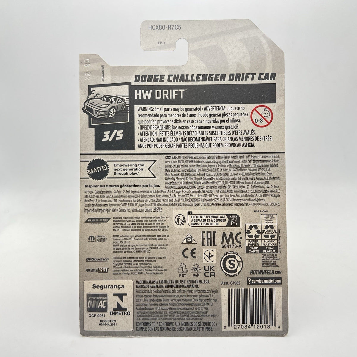 Dodge Challenger Drift Car / HW Drift / Hot Wheels 2022