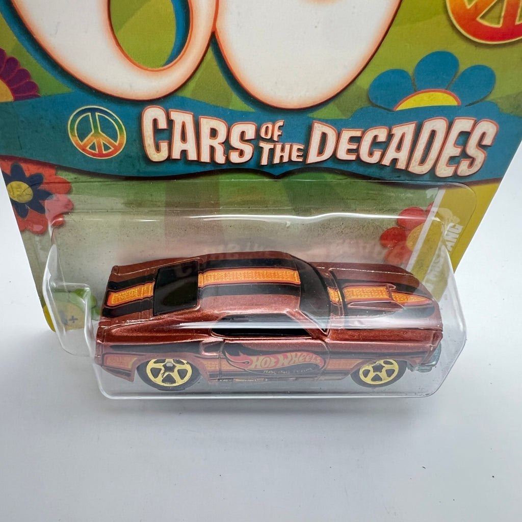 Hot Wheels '69 Ford Mustang Copper Cars of the Decades 60s 15/32