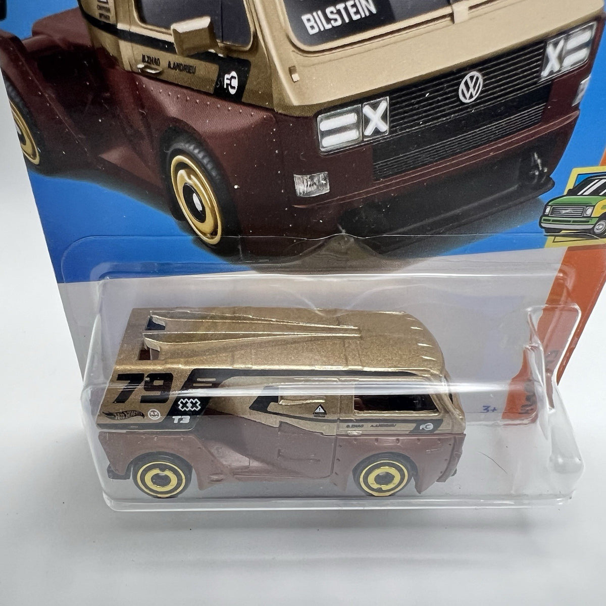 Hot Wheels VW T3 Custom Gold/Brown 227/250