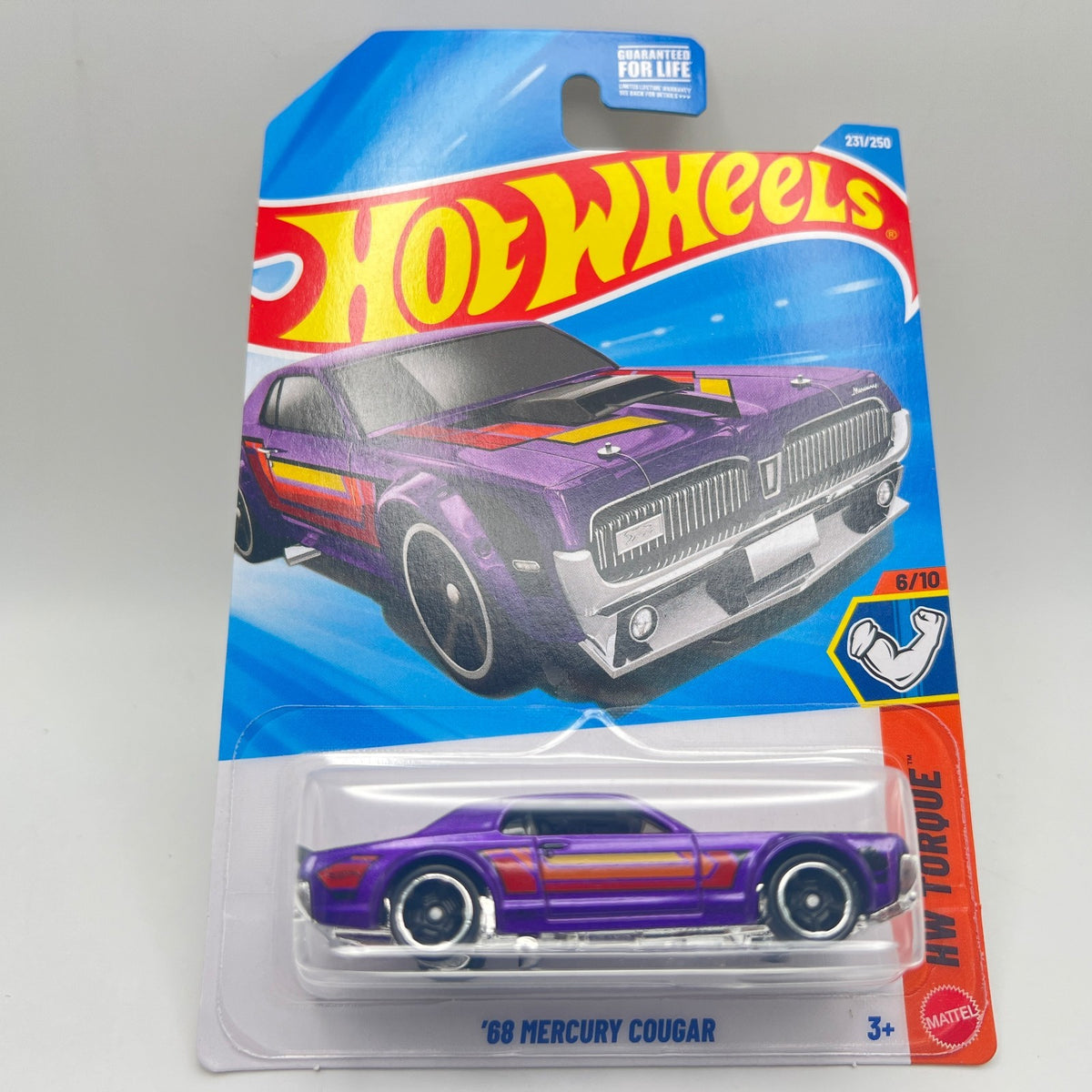 Hot Wheels '68 Mercury Cougar Purple 231/250 HW Torque 6/10