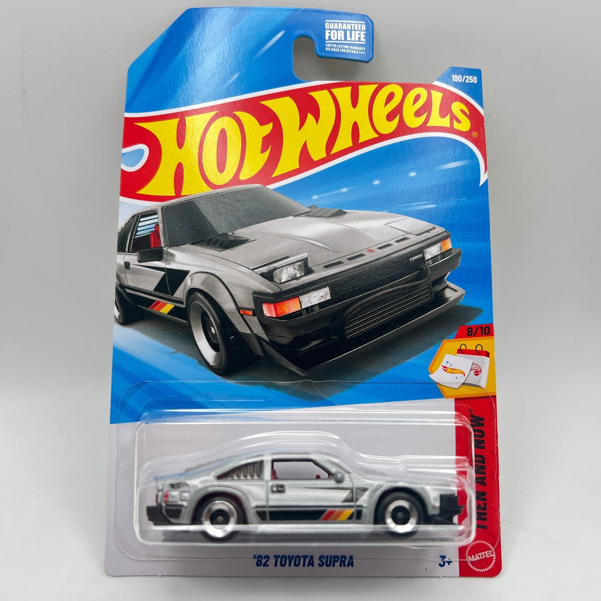 Hot Wheels 82 Toyota Supra Silver Then And Now 8/10 190/250 2026