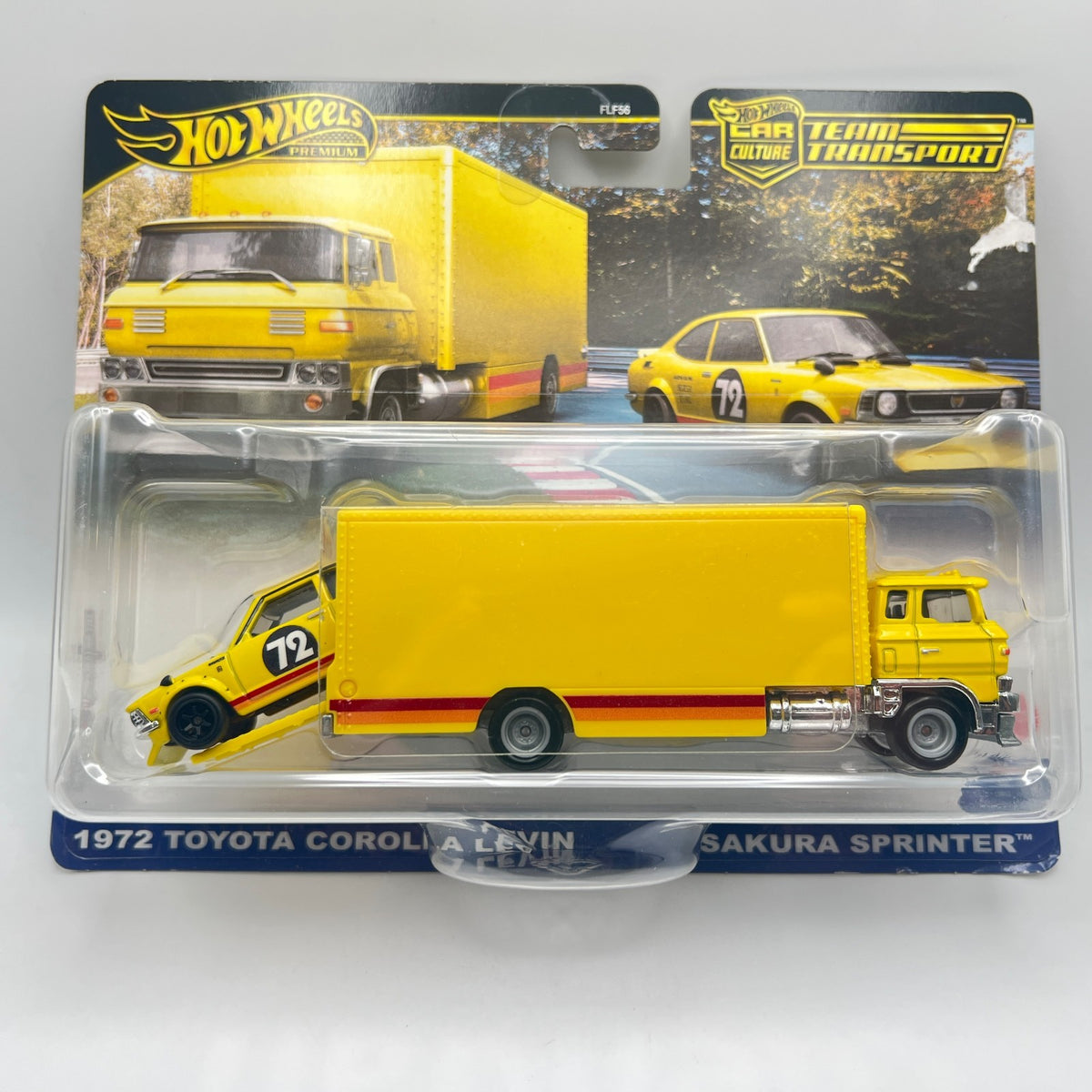 Hot Wheels Team Transport #75 1972 Toyota Corolla Levin & Sakura Sprinter