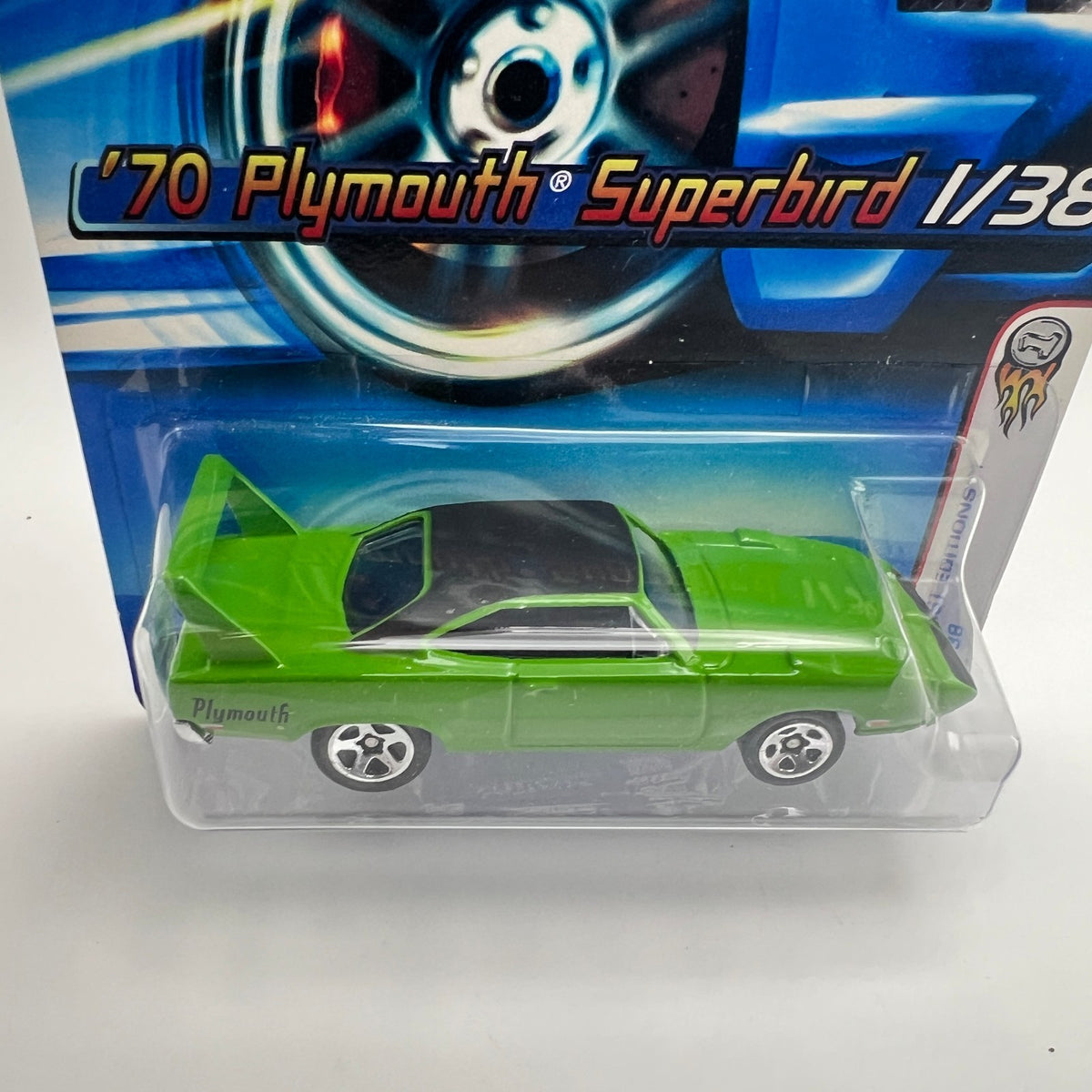 Hot Wheels '70 Plymouth Superbird Green 2006 First Editions 1/38 #001