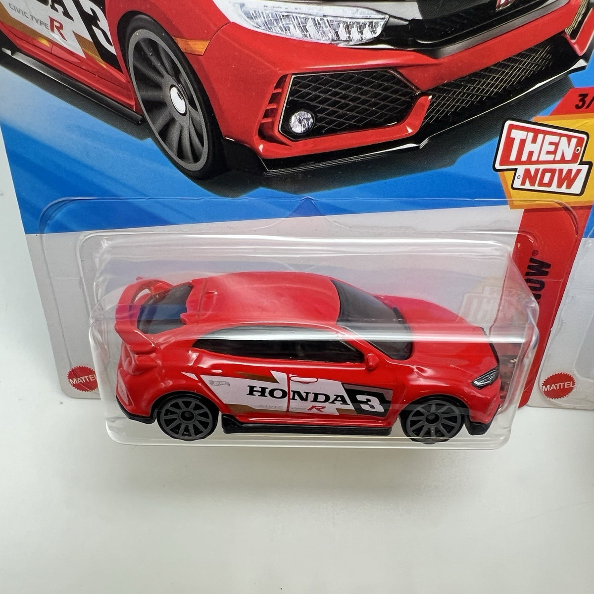 2 New Car Lot Hot Wheels~Honda Civic Type R Red & Blue Then & Now 2025~UNOPENED