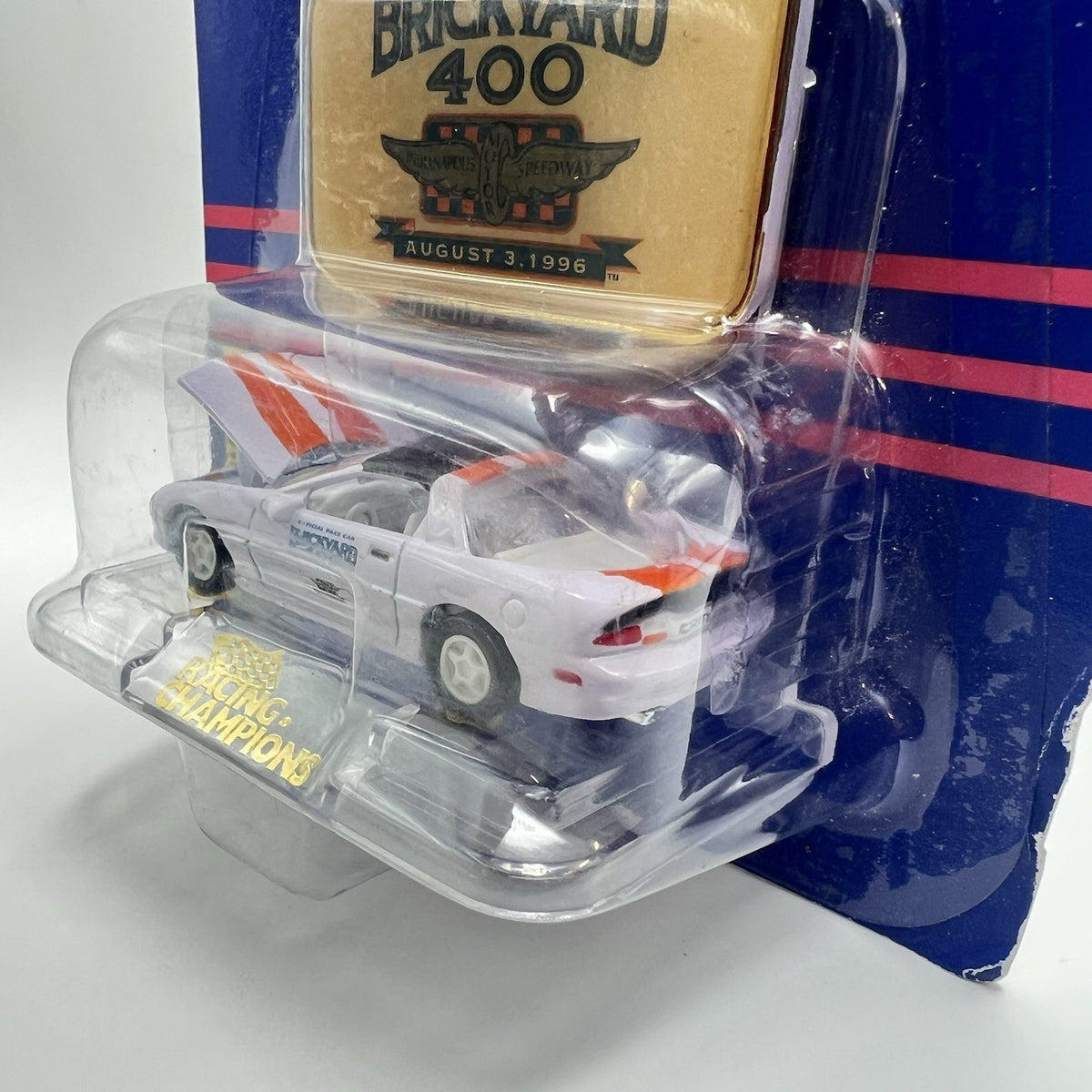 Vtg 1996 Brickyard 400 NASCAR Chevy Camaro Diecast Scale 1:64