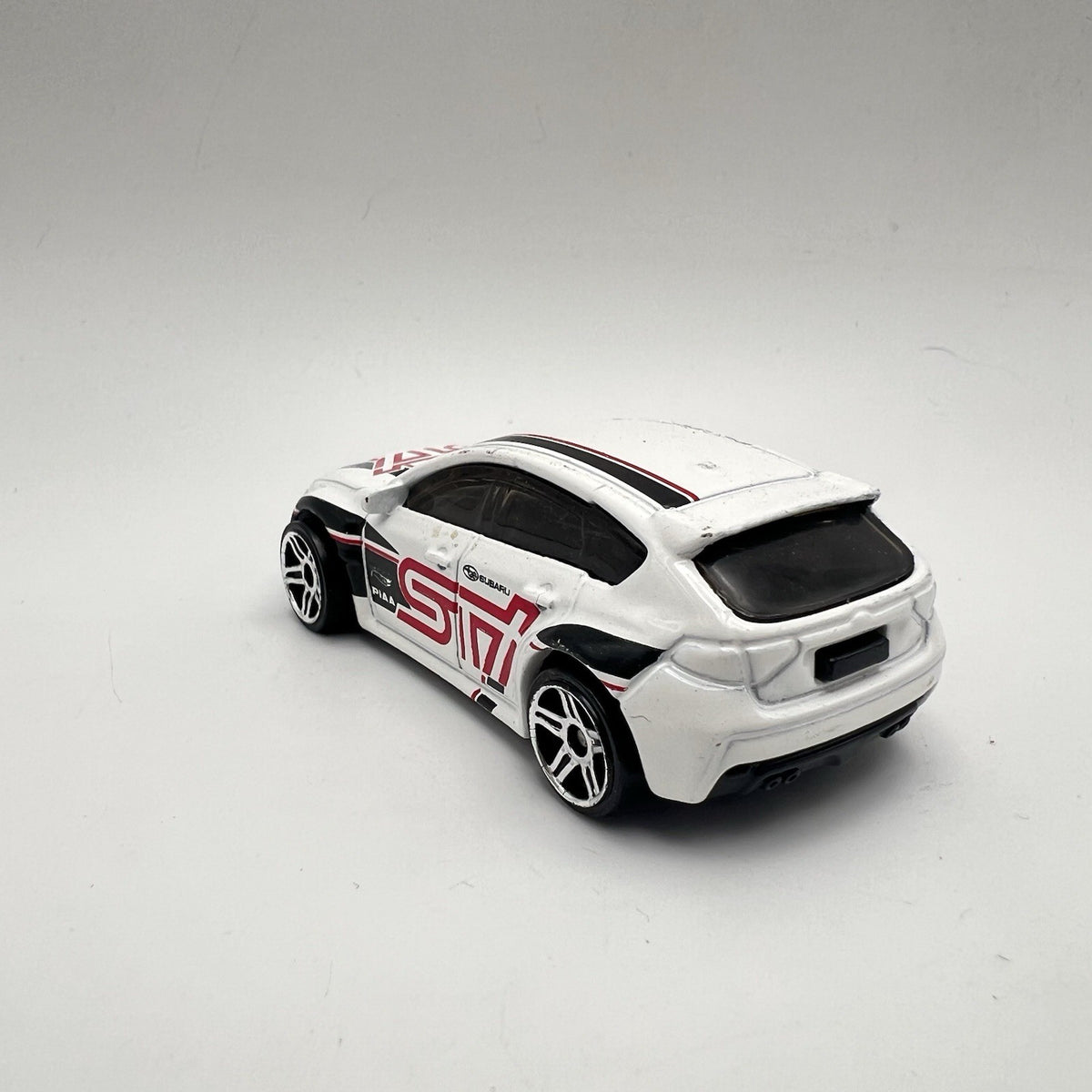 HOT WHEELS SUBARU WRX STI WHITE 68/250 Loose
