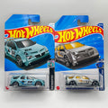 Hot Wheels Pontiac Aztek Custom Lot of 2 Blue HW Modified & Silver Wild Widebody