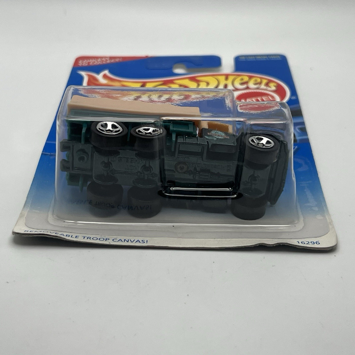 Hot Wheels 1996 Green Troop Convoy Truck #487