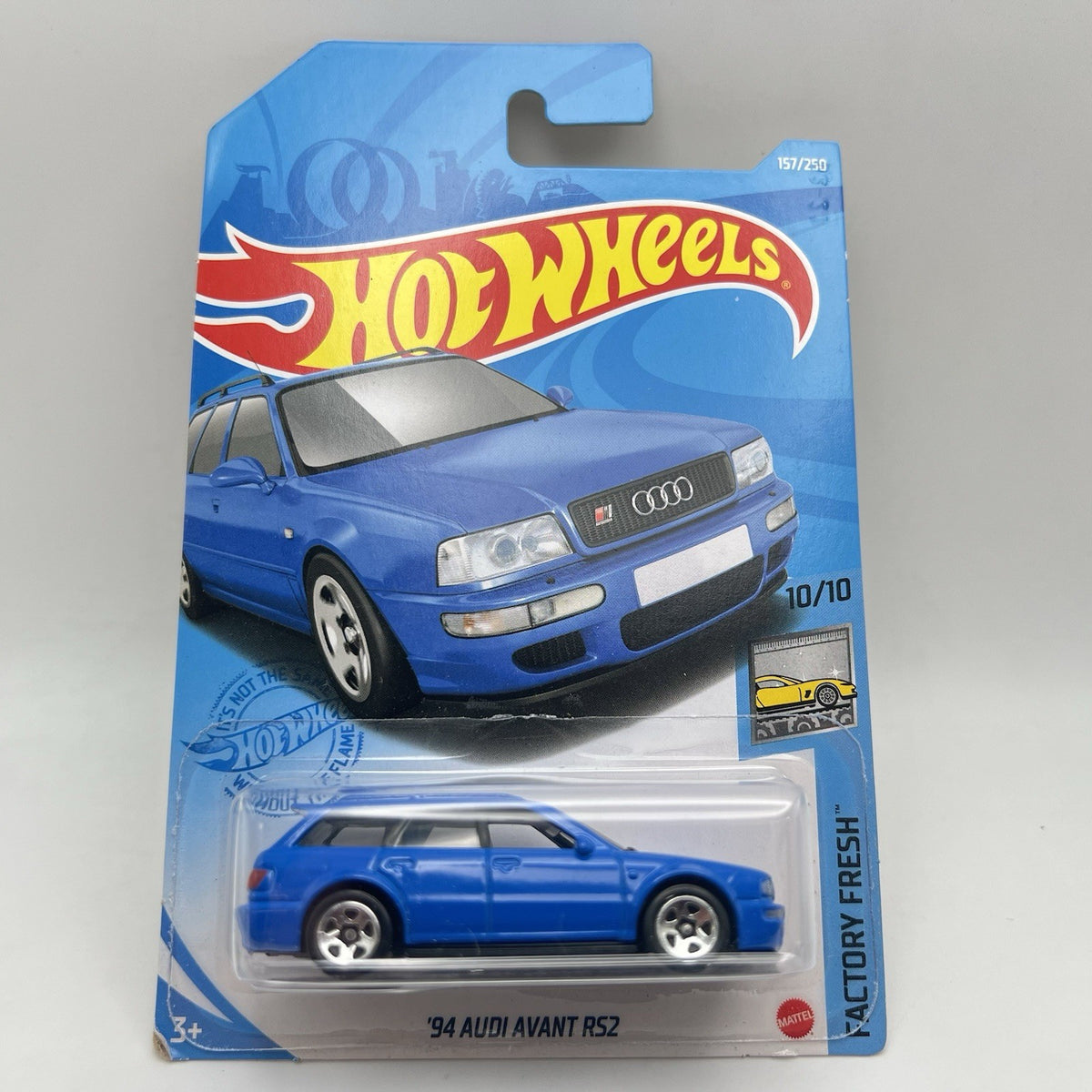 Hot Wheels 3 Diff '94 AUDI AVANT RS2 - Lot Of 3 - Blue, Teal, Maroon