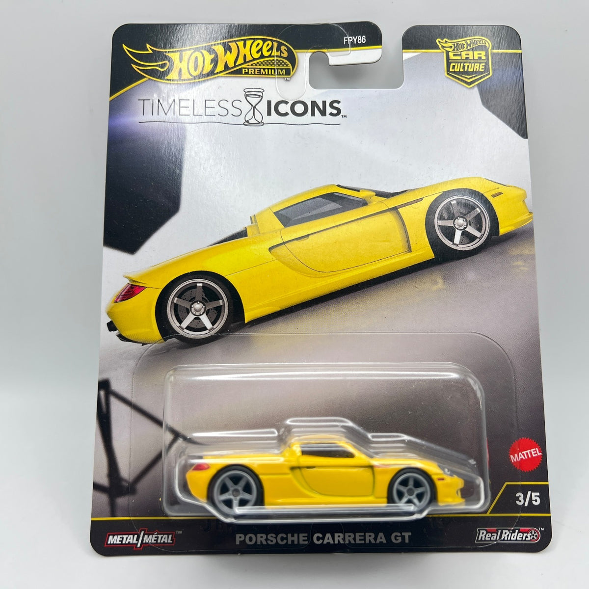 Hot Wheels Premium Porsche Carrera GT Car Culture Timeless Icons 3/5