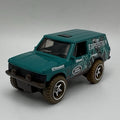 Hot Wheels Green Range Rover Classic Kids Model Diecast Toy Car Mud Studs 1:64