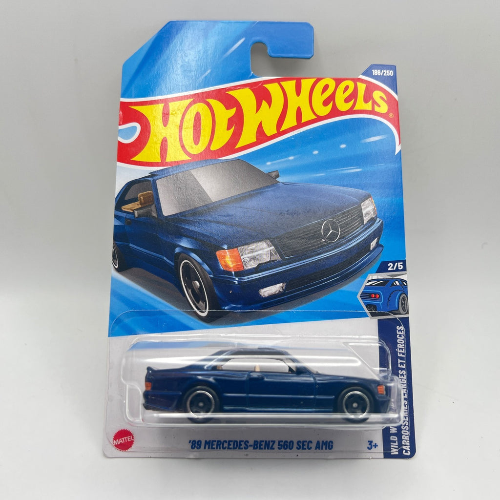 HW 89 Mercedes-Benz 560 SEC AMG Navy 186/250 Wild Widebody 2/5