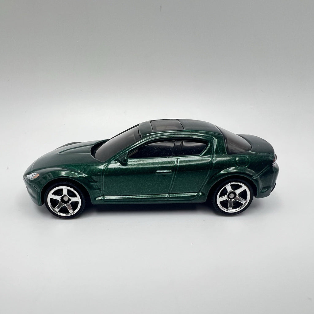 Matchbox 2004 Mazda RX-8 Dark Green 1:64 Diecast Diorama Model Car