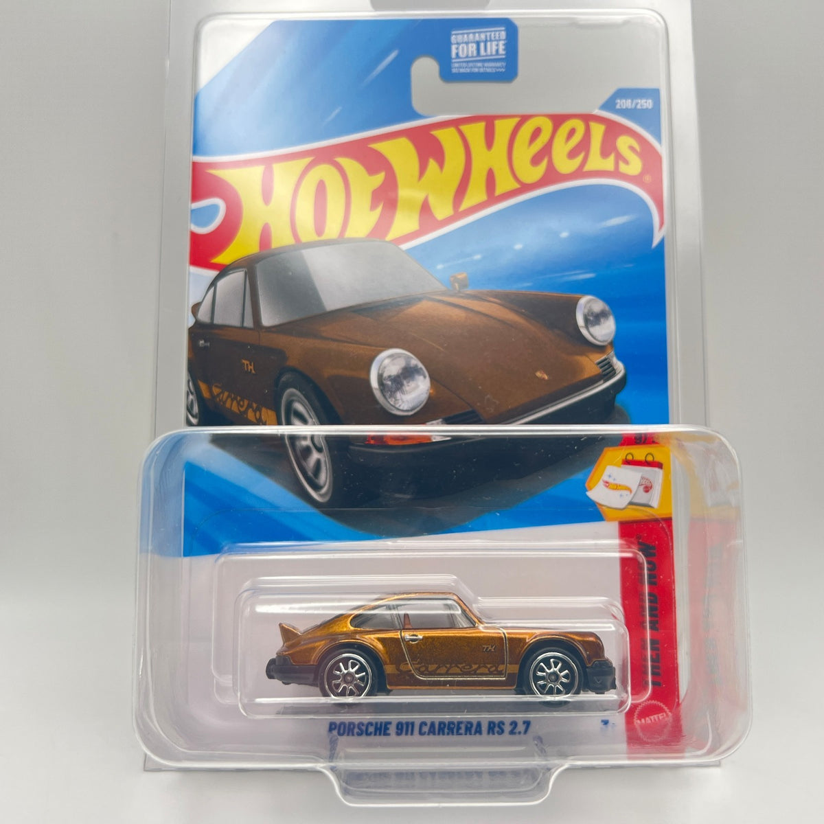 Hot Wheels Porsche 911 Carrera RS 2.7 Super Treasure Hunt 208/250 The Vault